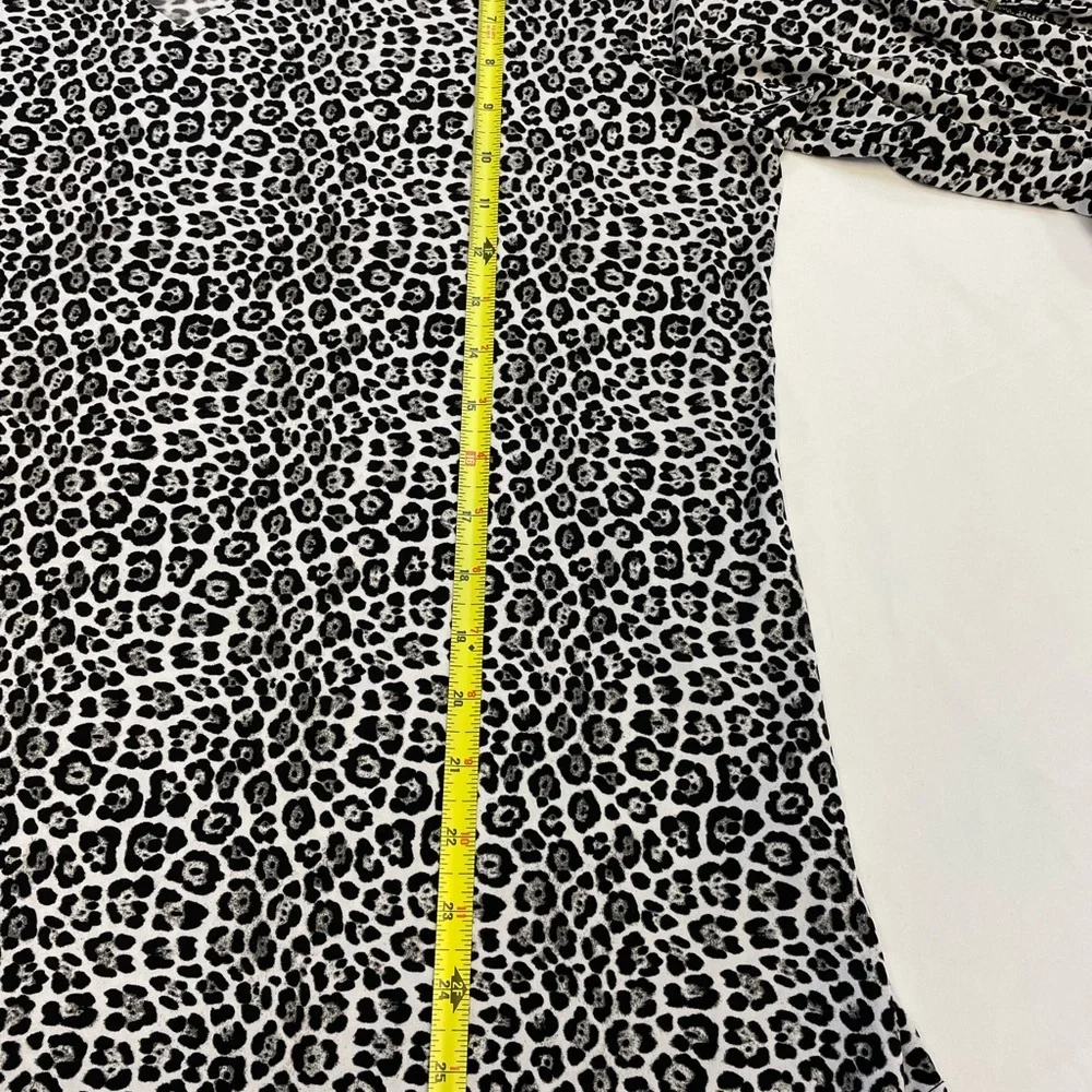 Michael Kors leopard print top 1x SI11‎
